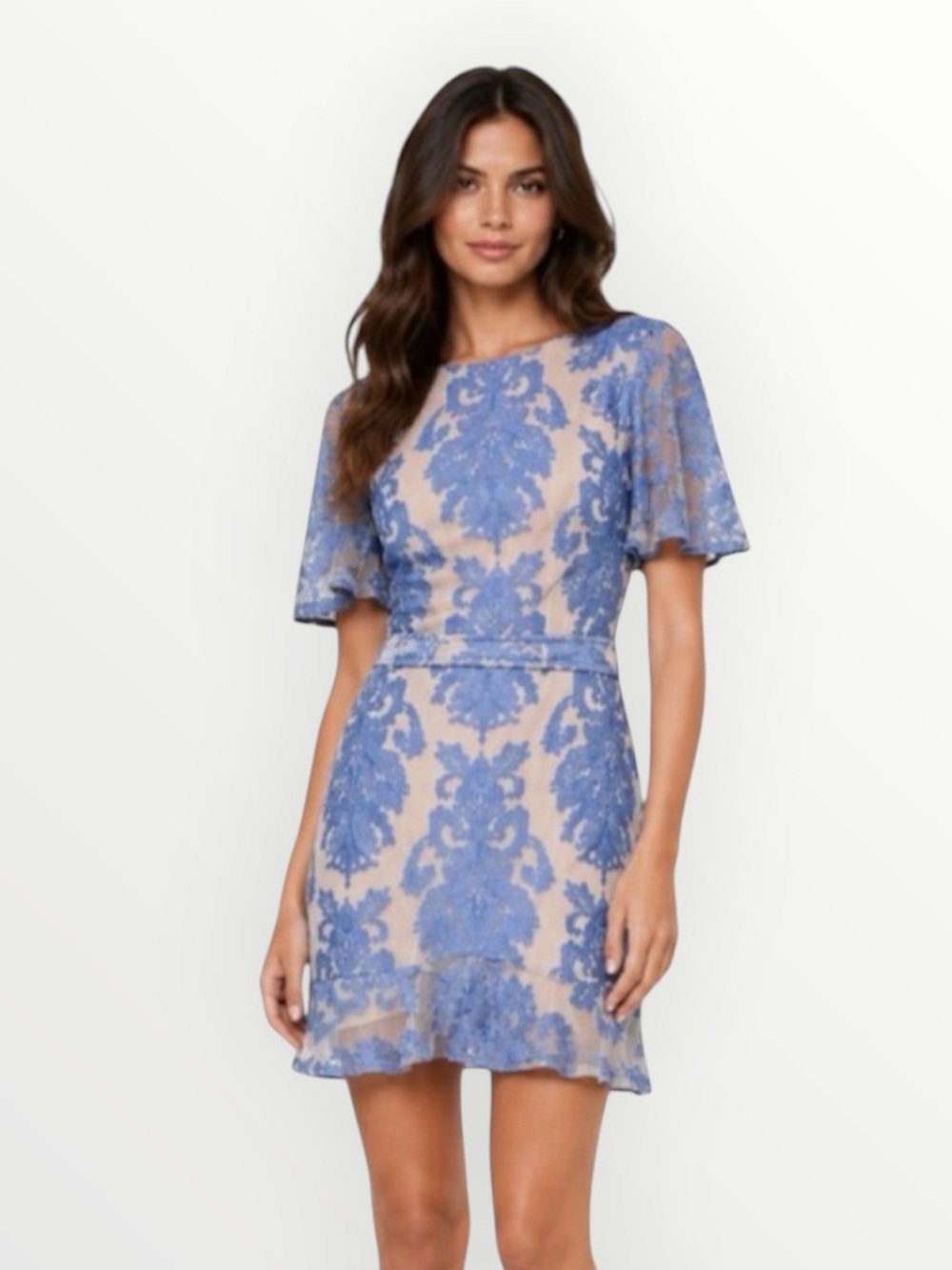 For Love & Lemons San Marcos Open Back Mini Dress - Picture 2 of 10